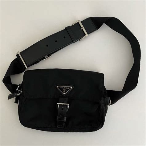 prada tessuto fanny pack|genuine prada waist bag.